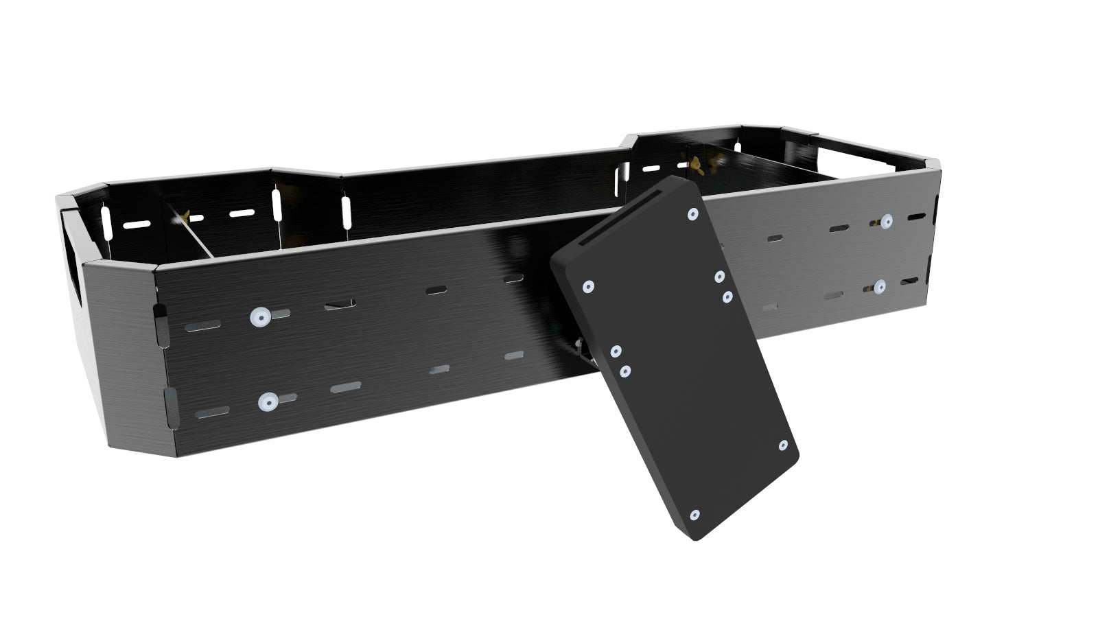 Kit plaques de protection aluminium pour quad Universal ( cargo box fitment ) – protection châssis complète, robuste et durable