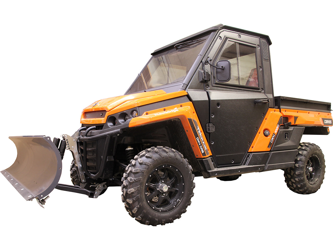 Kit plaques de protection pour quad TerrainDX4 (-2020), TerrainDX4 (2021+) (ECO/BASIC front bumper) – protection châssis complète, robuste et durable