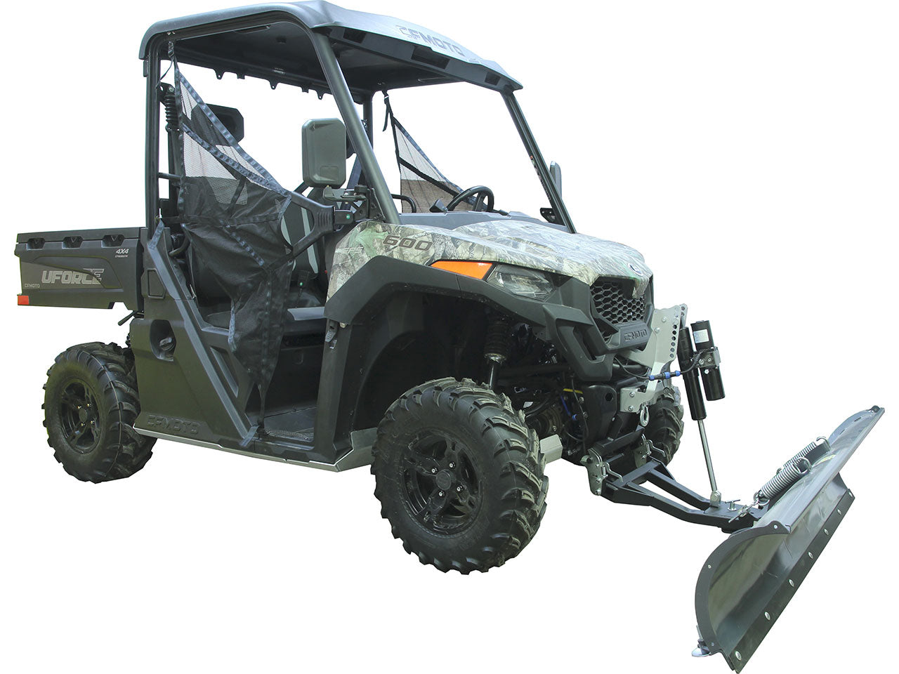Kit plaques de protection pour quad UFORCE 600 – protection châssis complète, robuste et durable