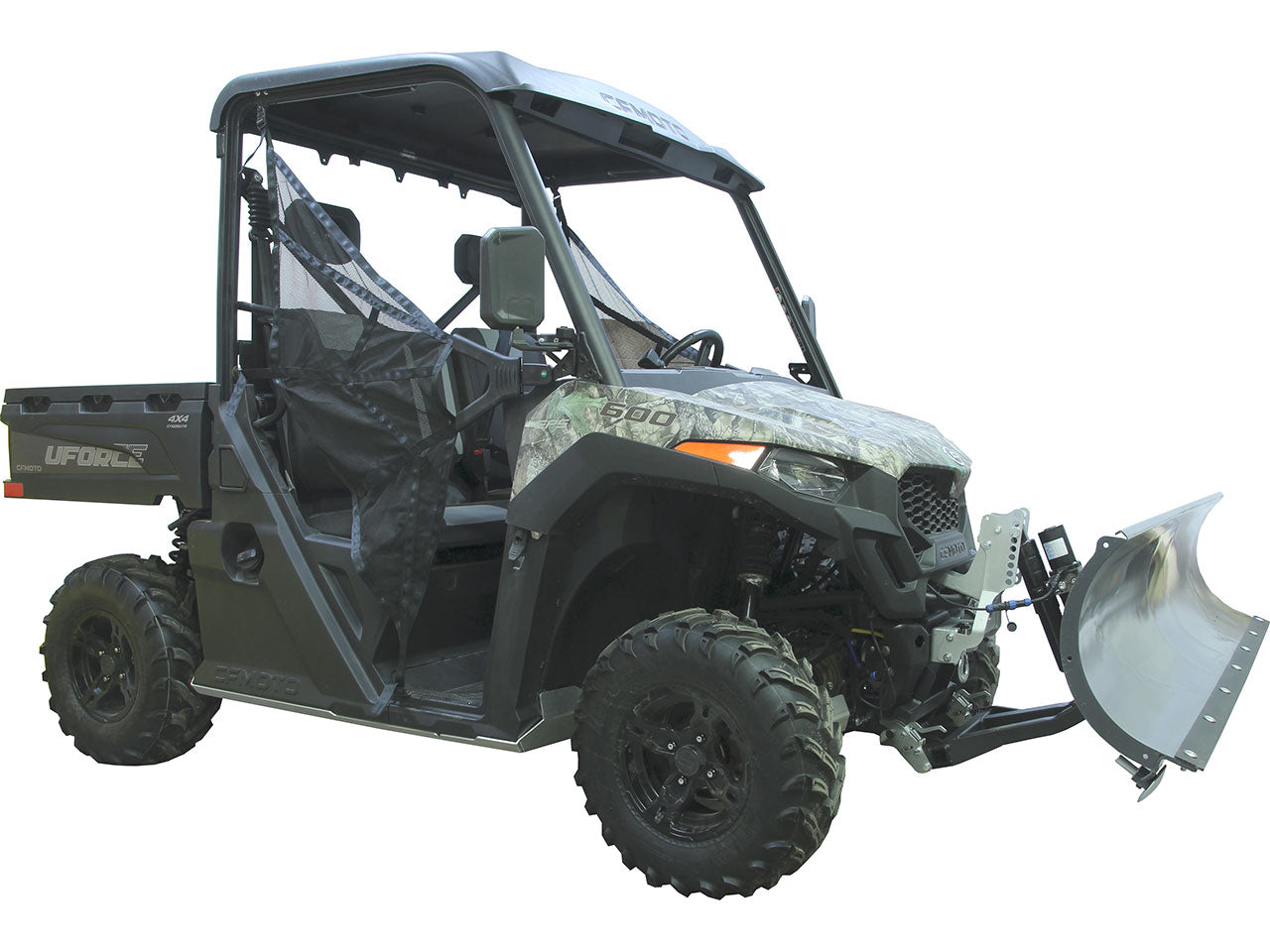 Kit plaques de protection pour quad UFORCE 600 – protection châssis complète, robuste et durable
