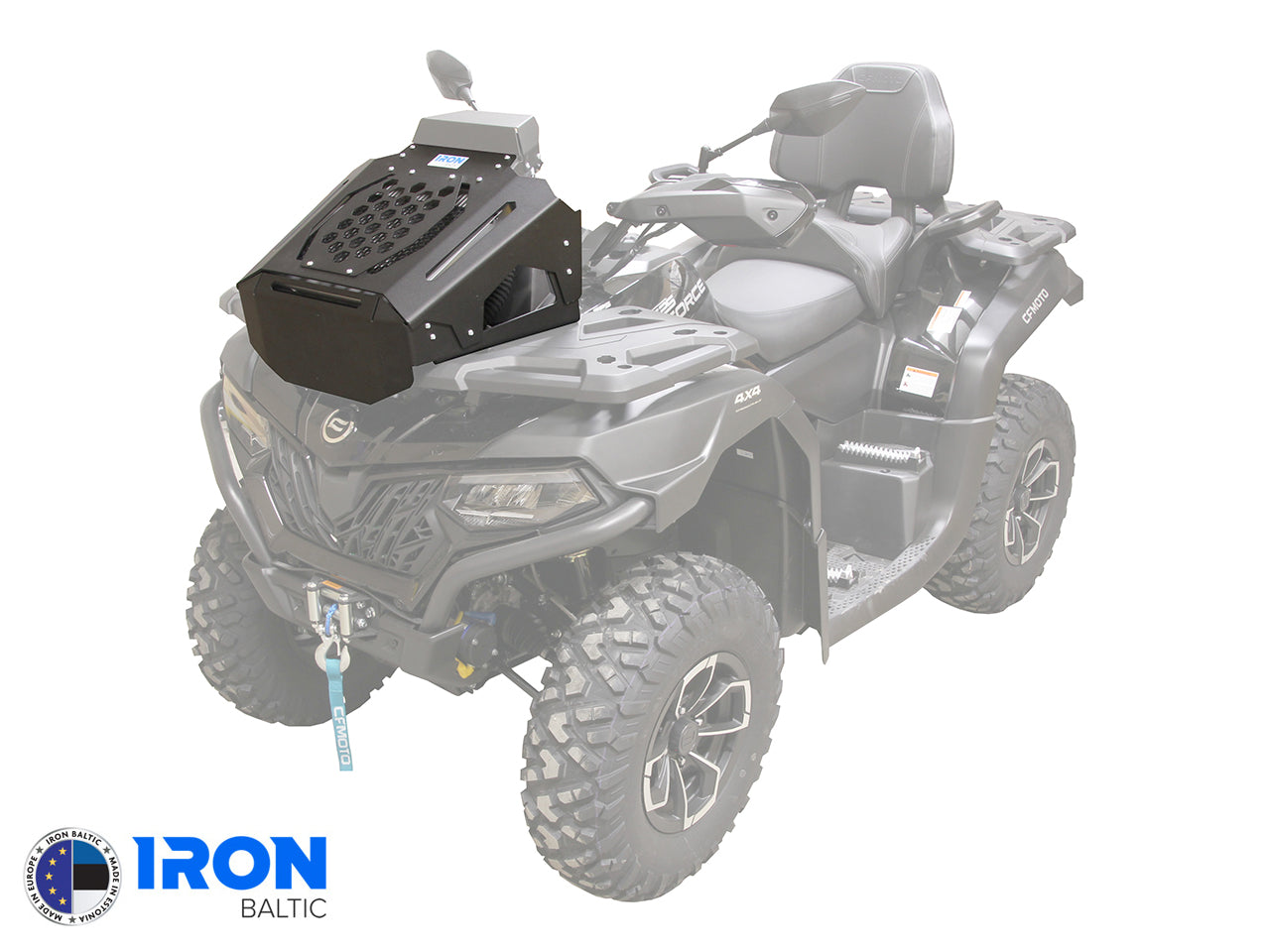 Kit plaques de protection aluminium pour quad CFORCE 625 (2023+), CFORCE 625 Touring (2023+) – protection châssis complète, robuste et durable