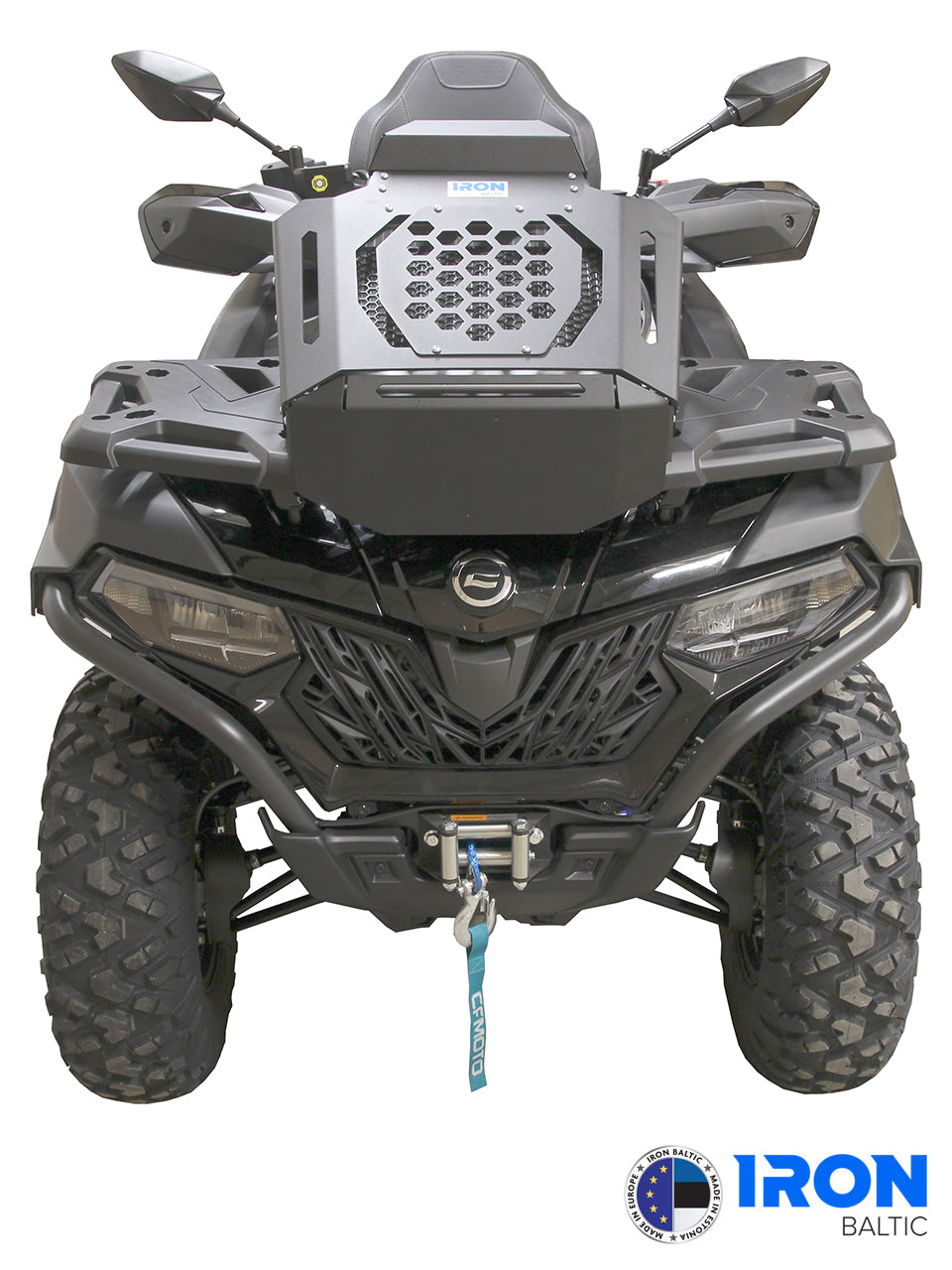 Kit plaques de protection aluminium pour quad CFORCE 625 (2023+), CFORCE 625 Touring (2023+) – protection châssis complète, robuste et durable