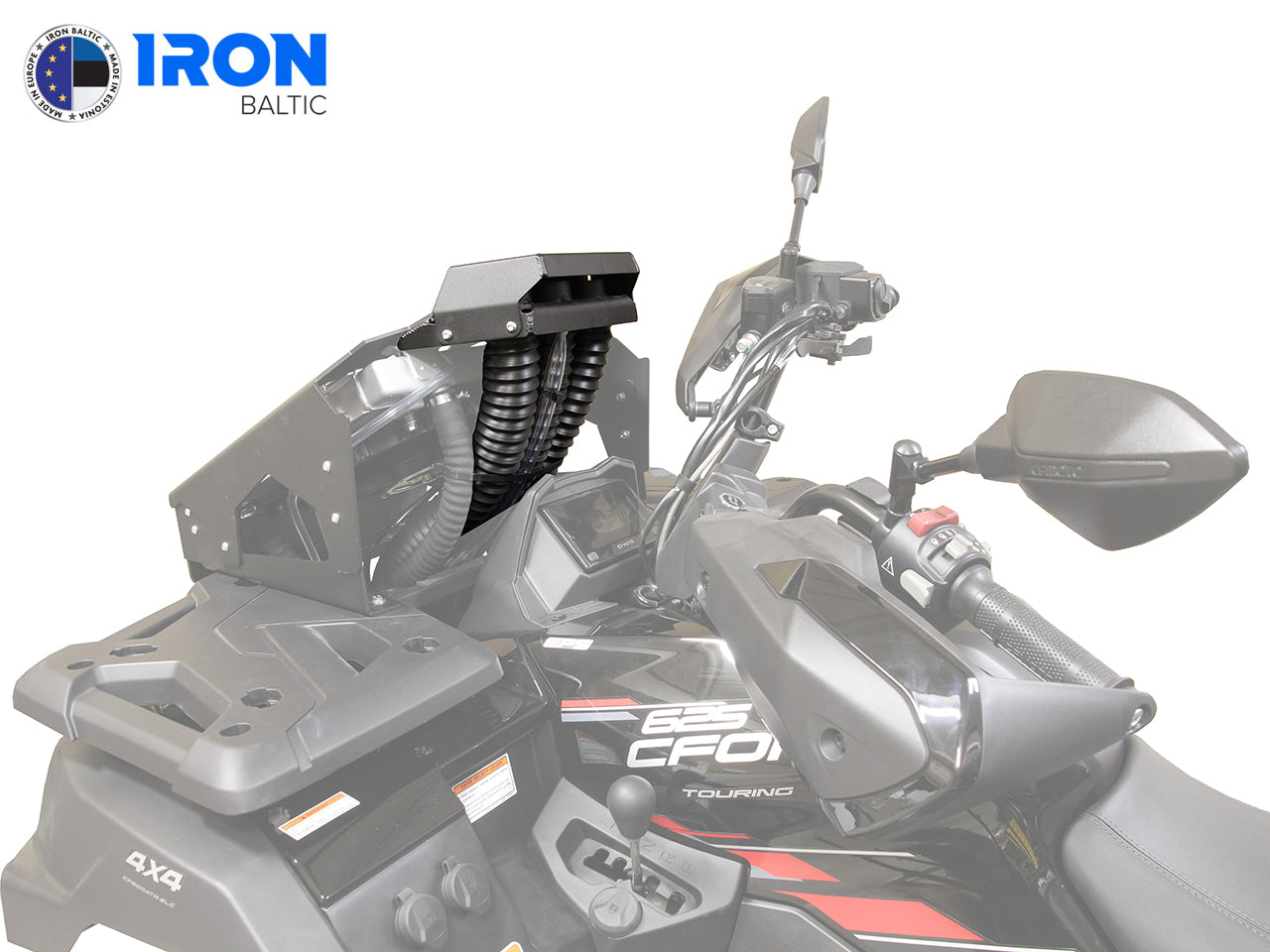 Kit plaques de protection aluminium pour quad CFORCE 625 (2023+), CFORCE 625 Touring (2023+) – protection châssis complète, robuste et durable