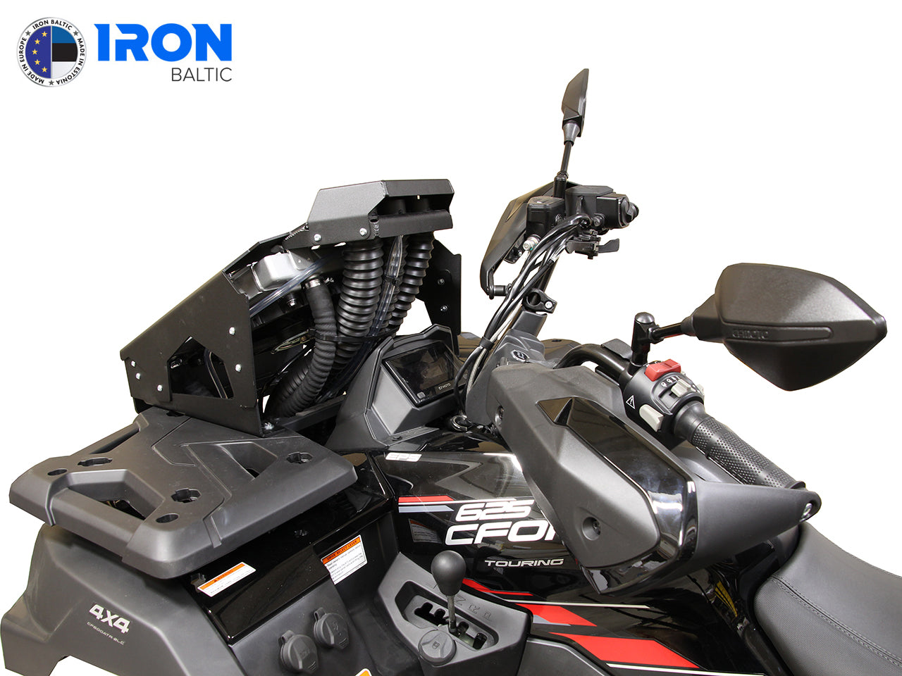 Kit plaques de protection aluminium pour quad CFORCE 625 (2023+), CFORCE 625 Touring (2023+) – protection châssis complète, robuste et durable