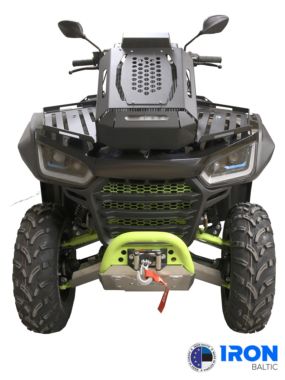Kit plaques de protection aluminium pour quad Snarler AT6 L, Snarler AT6 S – protection châssis complète, robuste et durable