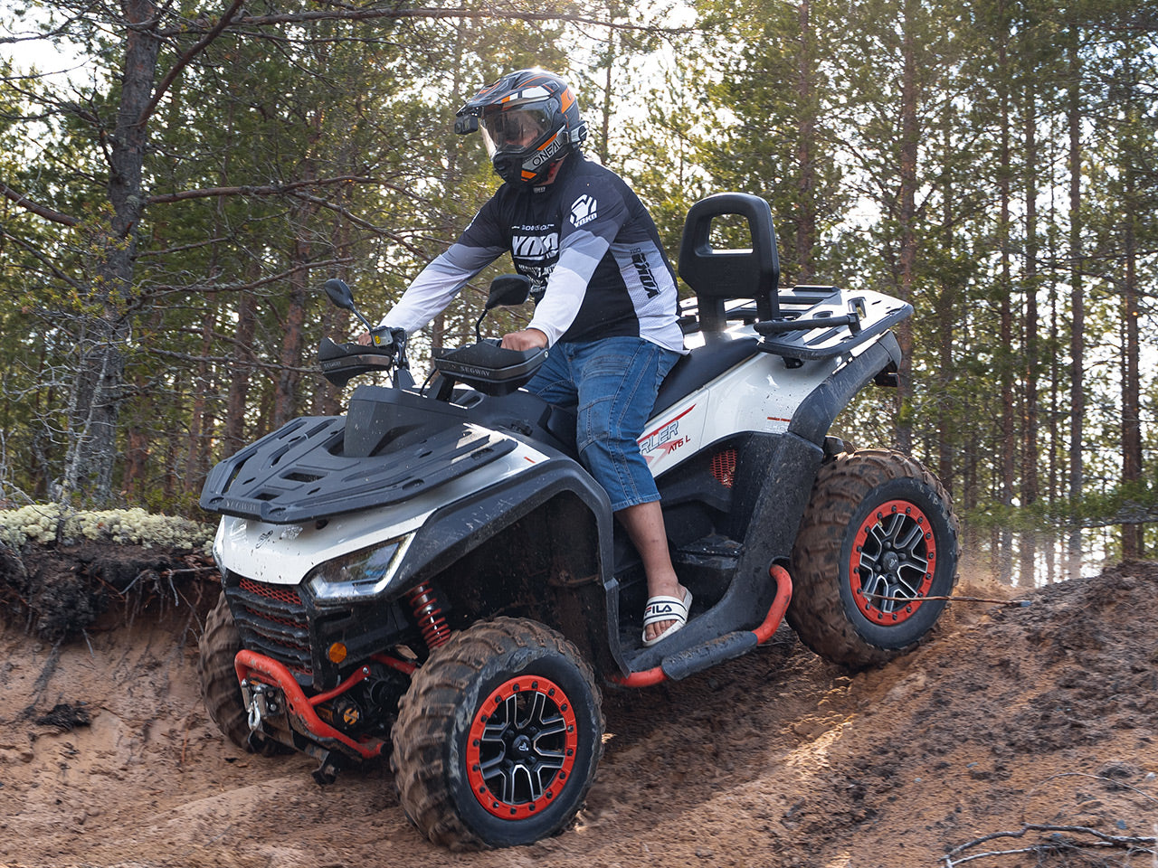 Kit plaques de protection pour quad Snarler AT6 L, Snarler AT6 S (STAGE 3 TRAIL+MUD) – protection châssis complète, robuste et durable