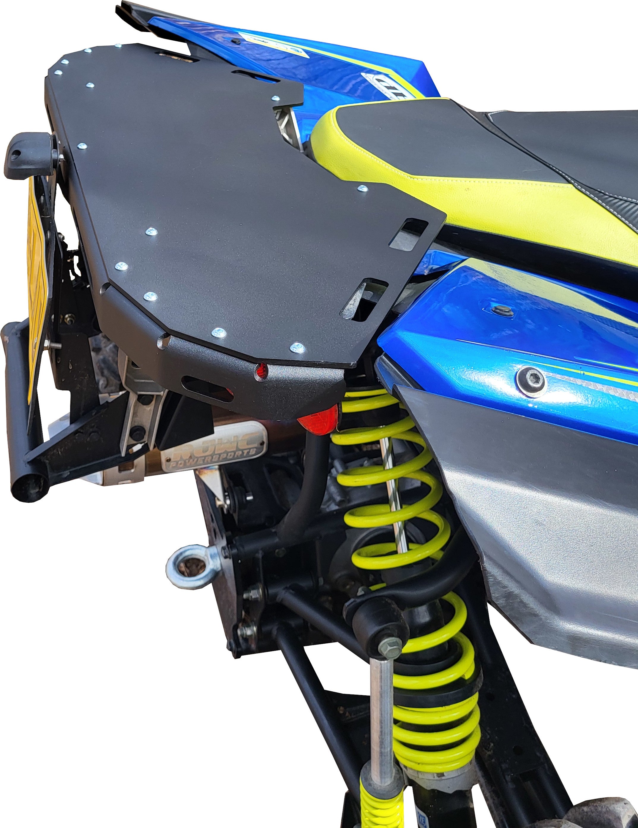 Kit plaques de protection aluminium pour quad Scrambler 850/1000 (-2014), Scrambler 850/1000 (2015+), Scrambler XP 1000 S – protection châssis complète, robuste et durable