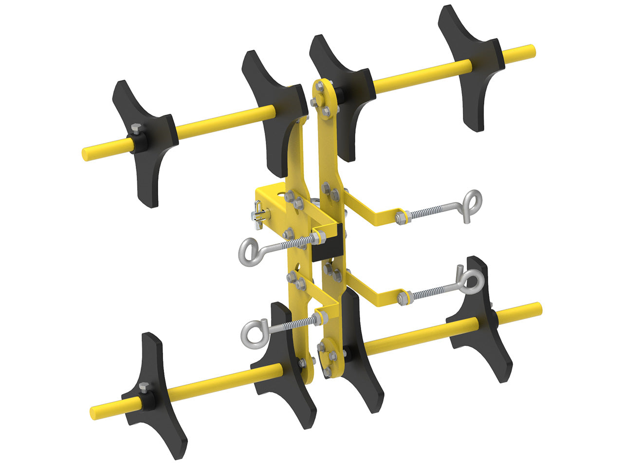 Kit plaques de protection plastique pour quad Universal (Receiver Mount System) – protection châssis complète, robuste et durable