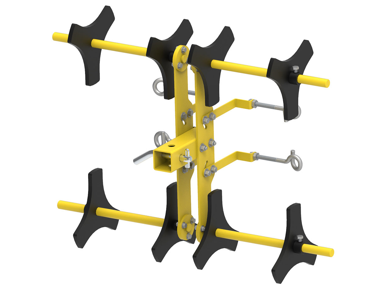 Kit plaques de protection plastique pour quad Universal (Receiver Mount System) – protection châssis complète, robuste et durable