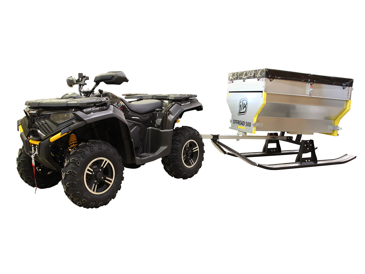 Kit plaques de protection pour quad Universal (89.1000 + 29.700) – protection châssis complète, robuste et durable