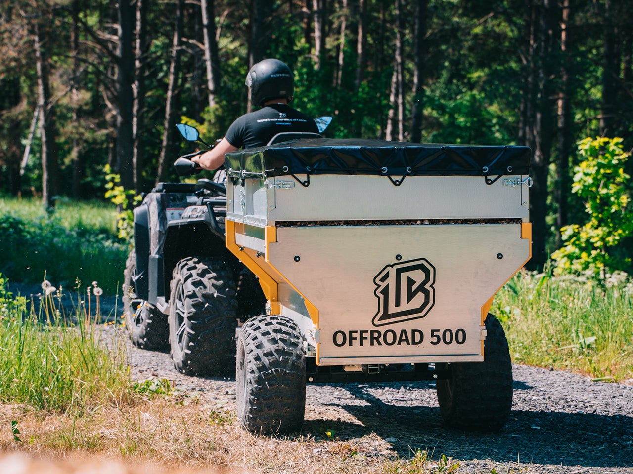 Kit plaques de protection pour quad Universal ( Offroad 500 ) – protection châssis complète, robuste et durable