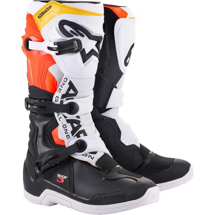 Bottes Alpinestars Tech 3 Blanc - Motorsvelay