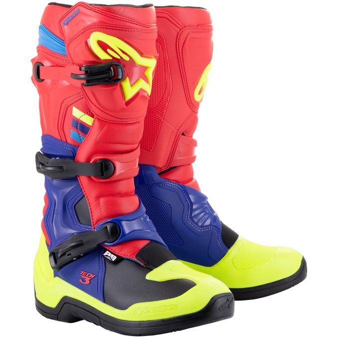 Bottes Alpinestars Tech 3 Jaune - Motorsvelay