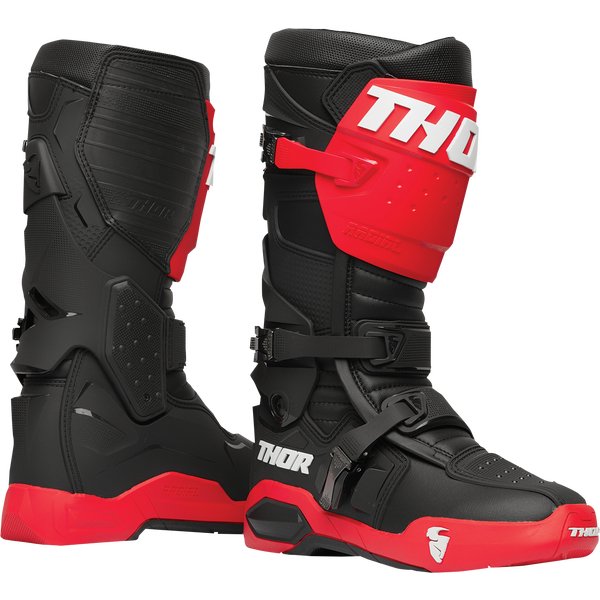 Bottes Thor MX Radial Noir/Blanc - Motorsvelay