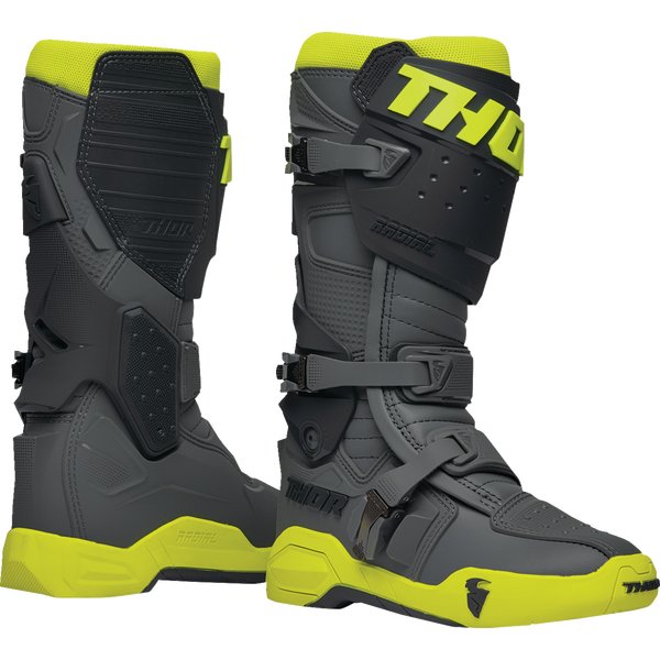 Bottes Thor MX Radial Noir/Blanc - Motorsvelay
