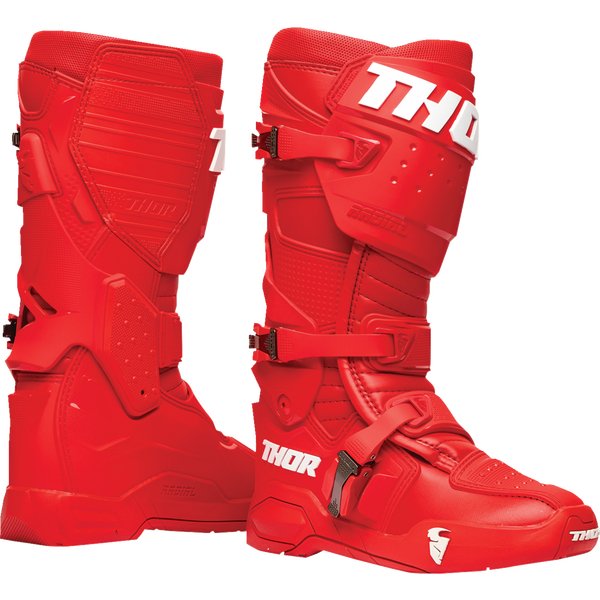 Bottes Thor MX Radial Noir/Rouge - Motorsvelay