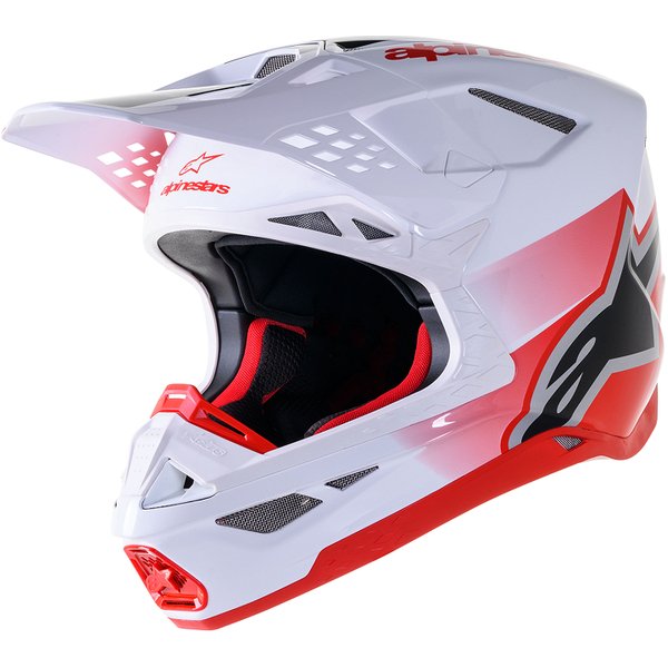 Casque Alpinestars Supertech M10 Helmet Orange 2024 - Motorsvelay