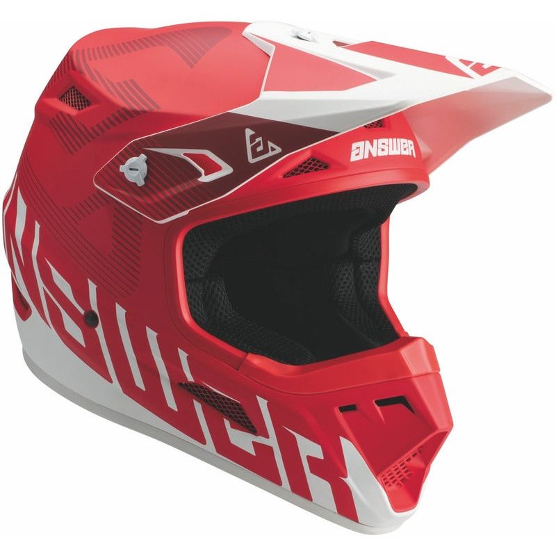 Casque ANSWER AR1 Bold - Rouge - Motorsvelay