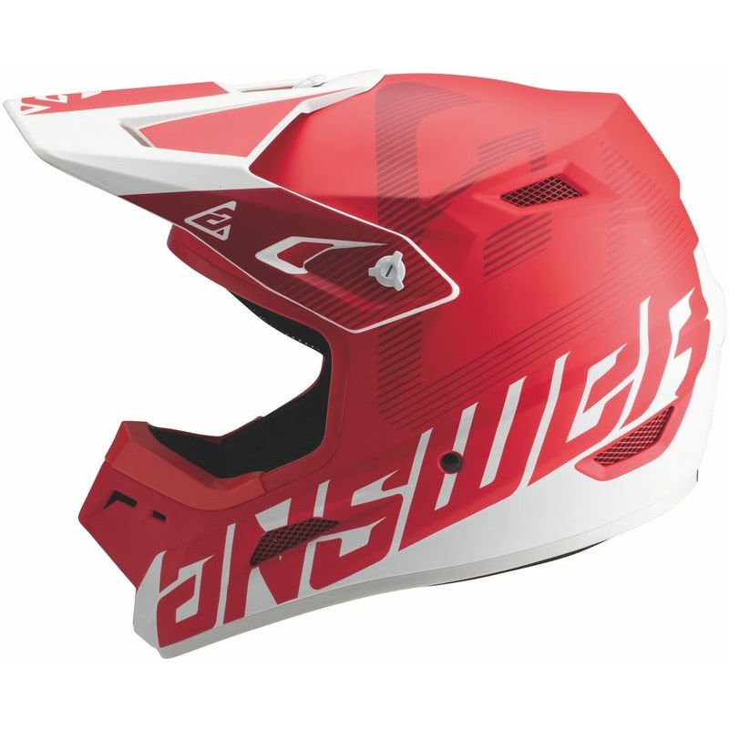 Casque ANSWER AR1 Bold - Rouge - Motorsvelay