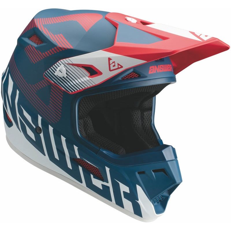 Casque ANSWER AR1 Bold - Rouge - Motorsvelay