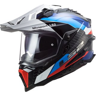 Casque LS2 MX701 Explorer Carbon Edge Orange