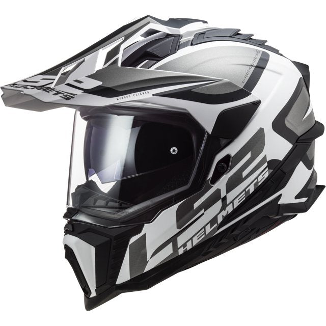Casque LS2 MX701 Explorer Spire Rouge et Noir - Motorsvelay