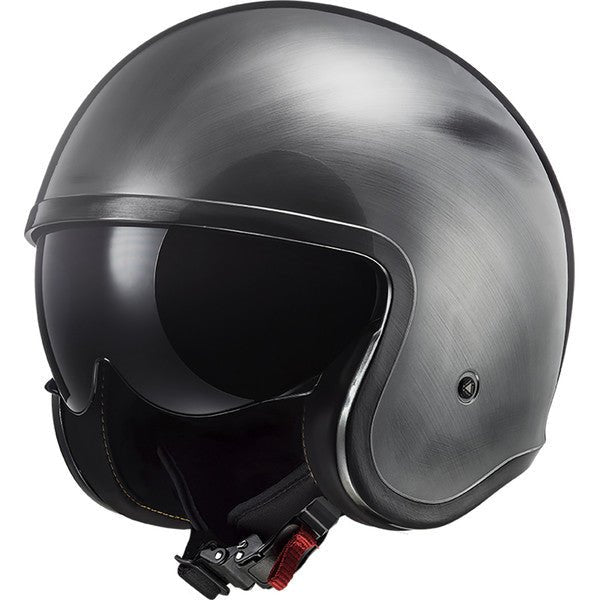 Casque LS2 OF599 Spitfire Black Flag Noir Mat - Motorsvelay