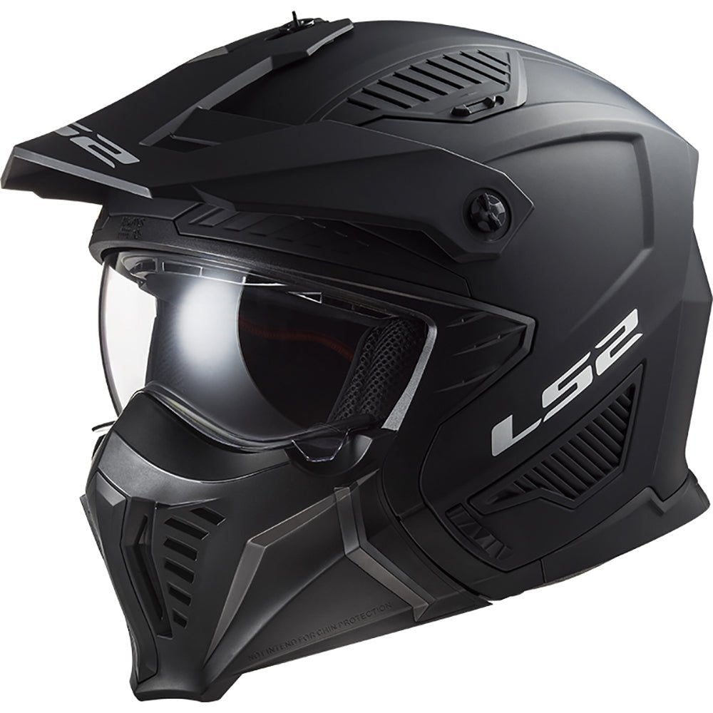Casque LS2 OF606 Drifter Solid Noir/Jaune - Motorsvelay
