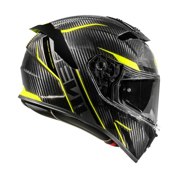Casque PREMIERS Devil ST2 Carbon Jaune - Motorsvelay