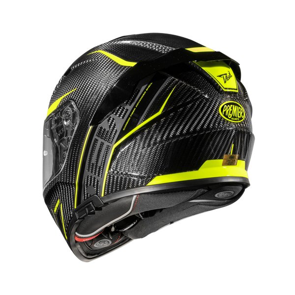 Casque PREMIERS Devil ST2 Carbon Jaune - Motorsvelay