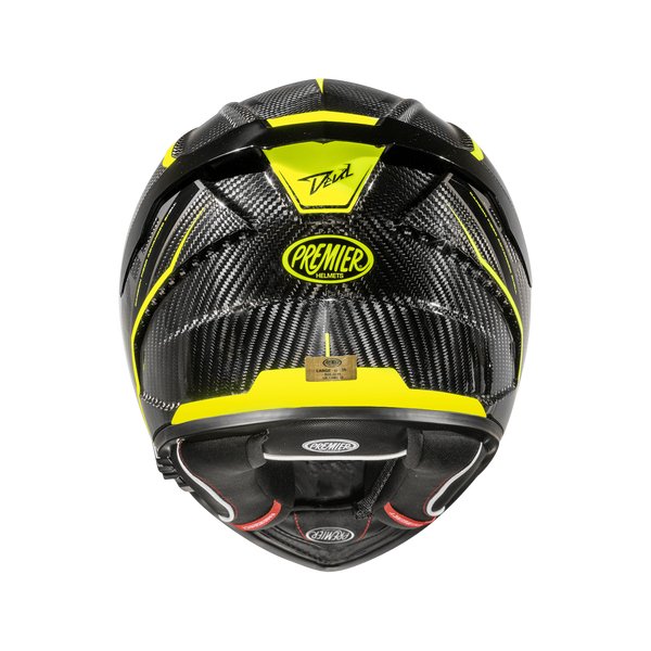 Casque PREMIERS Devil ST2 Carbon Jaune - Motorsvelay