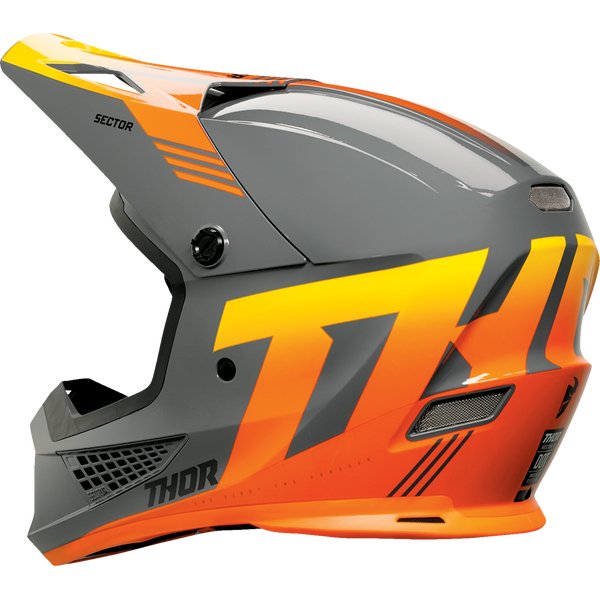 Casque Thor Sector 2 Carve Orange - Motorsvelay