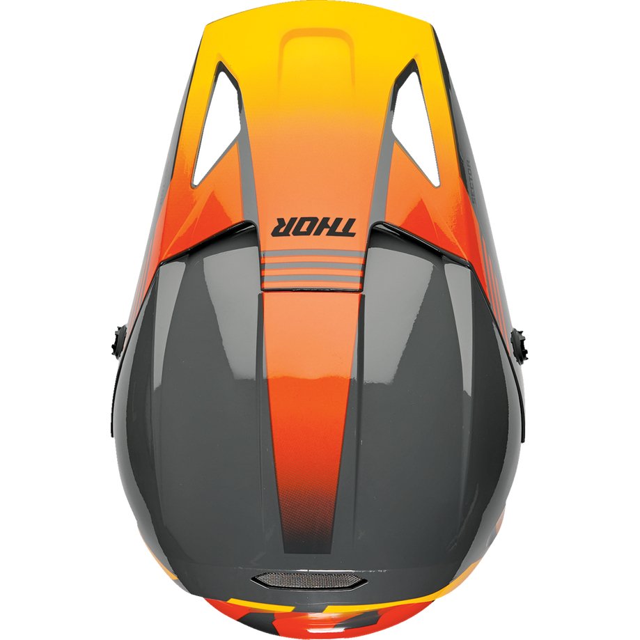 Casque Thor Sector 2 Carve Orange - Motorsvelay