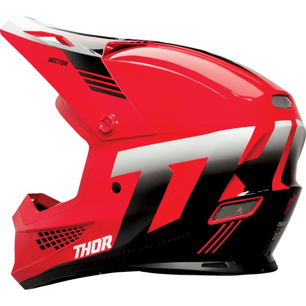 Casque Thor Sector 2 Carve Rouge - Motorsvelay