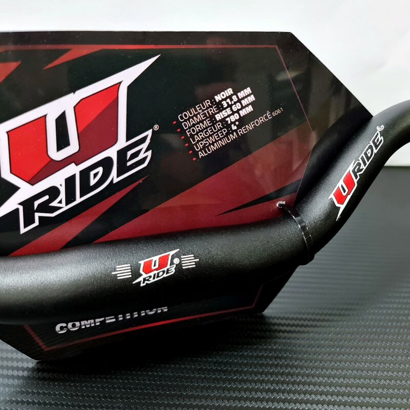 Guidon uride 31,8 x 780 rise 6 - Motorsvelay