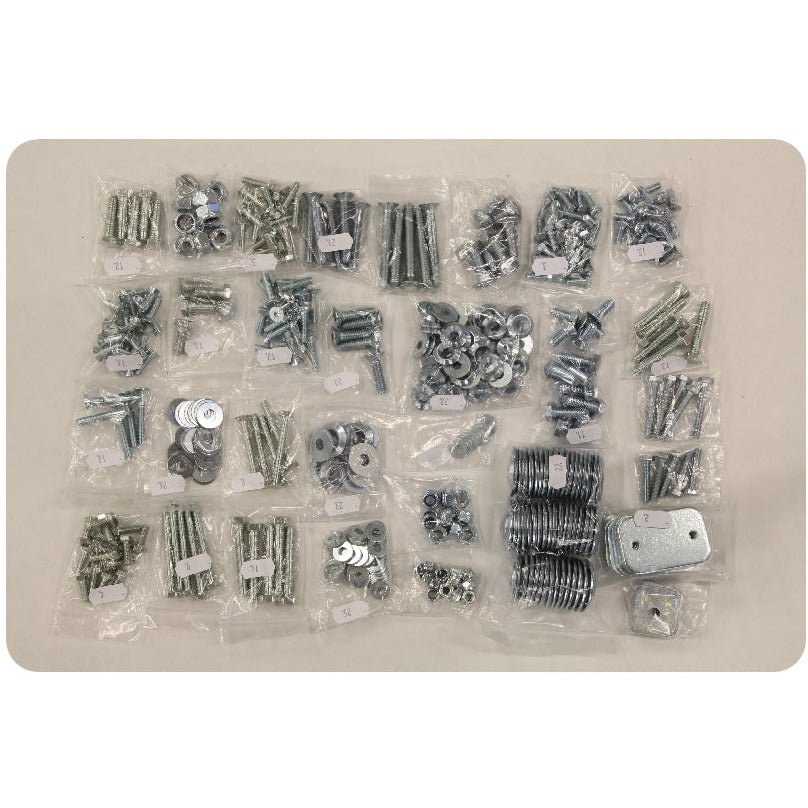 Kit de pièces de monnaie du matériel d'installation: pour les plaques de dérapage - Motorsvelay