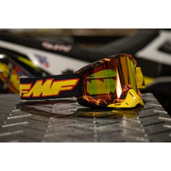Masque Cross PowerBomb Spark Orange FMF - Motorsvelay