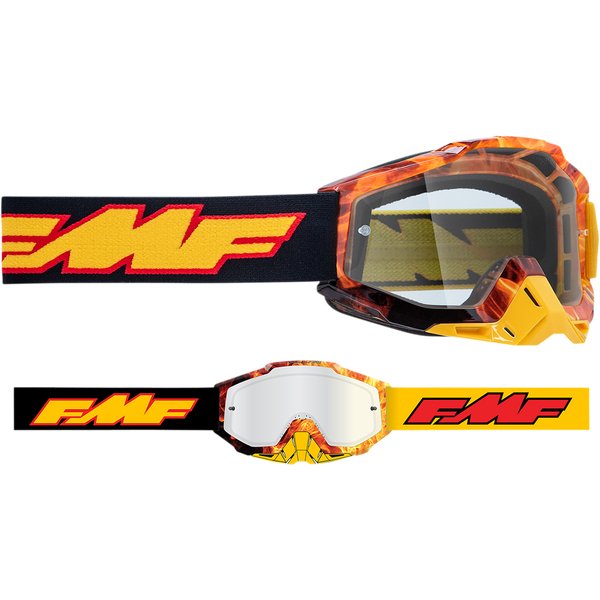 Masque Cross PowerBomb Spark Orange FMF - Motorsvelay