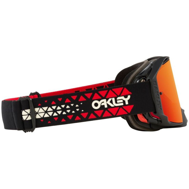 Masque OAKLEY Airbrake MX - Black Tread écran Prizm MX Torch - Motorsvelay