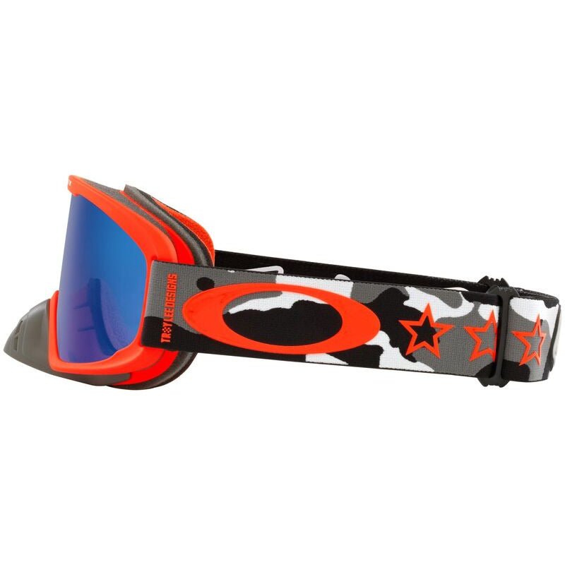 Masque OAKLEY O Frame 2.0 Pro MX - TLD Black Camo écran Black Ice Iridium - Motorsvelay