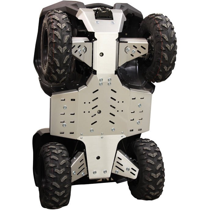 Skid Plate Full Set (en aluminium): Yamaha Grizzly 700: (2016+) - équipement et accessoires Motors Velay